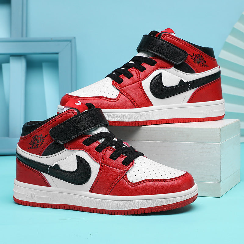 High-Top White Sneakers