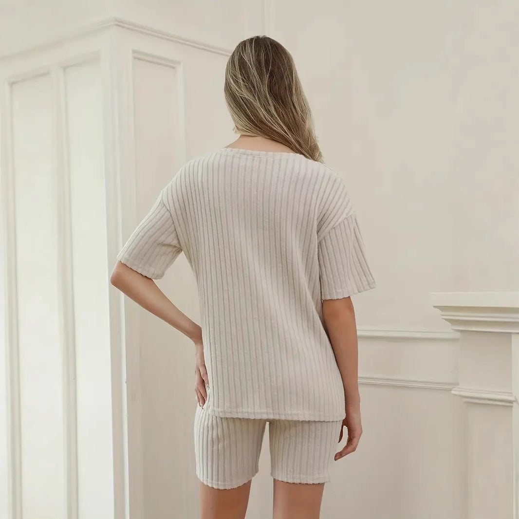 Breezy Stripes Maternity Set