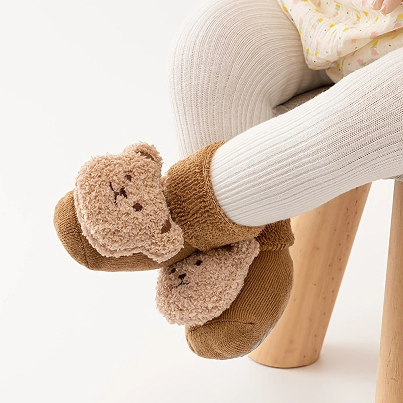Cozy Terry Baby Socks