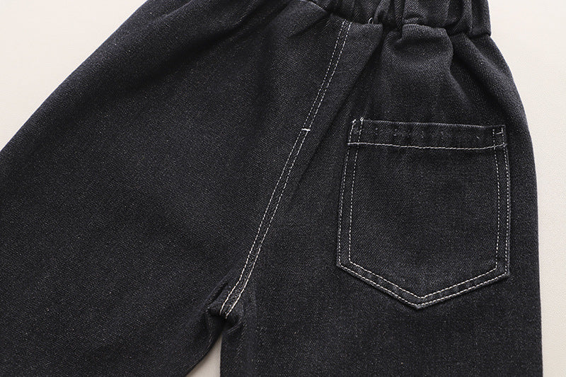 Bear Print Corduroy Set