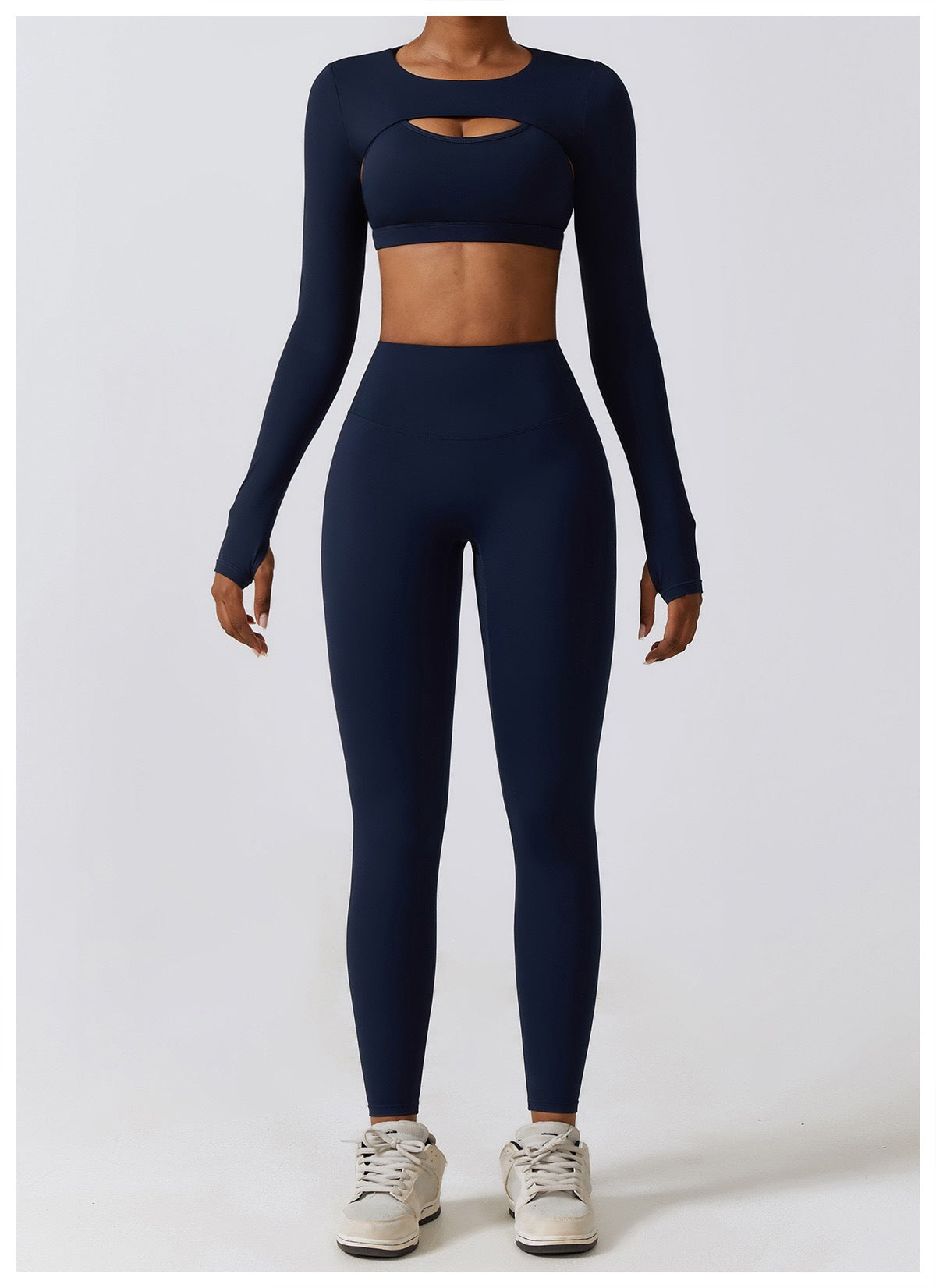 Slim-Fit Yoga Three-Piece Set