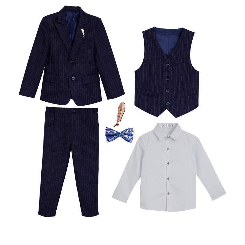 Little Prince Striped Suit Set