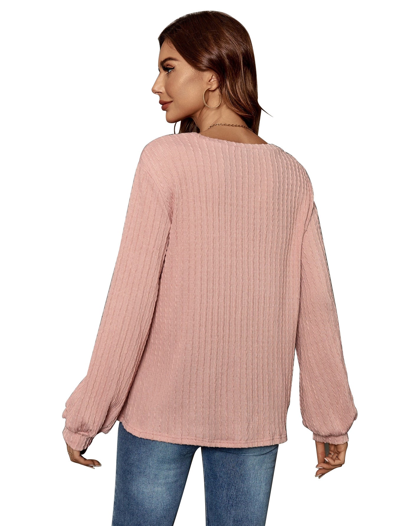 Women's Versatile Casual Loose Solid Color Shirt