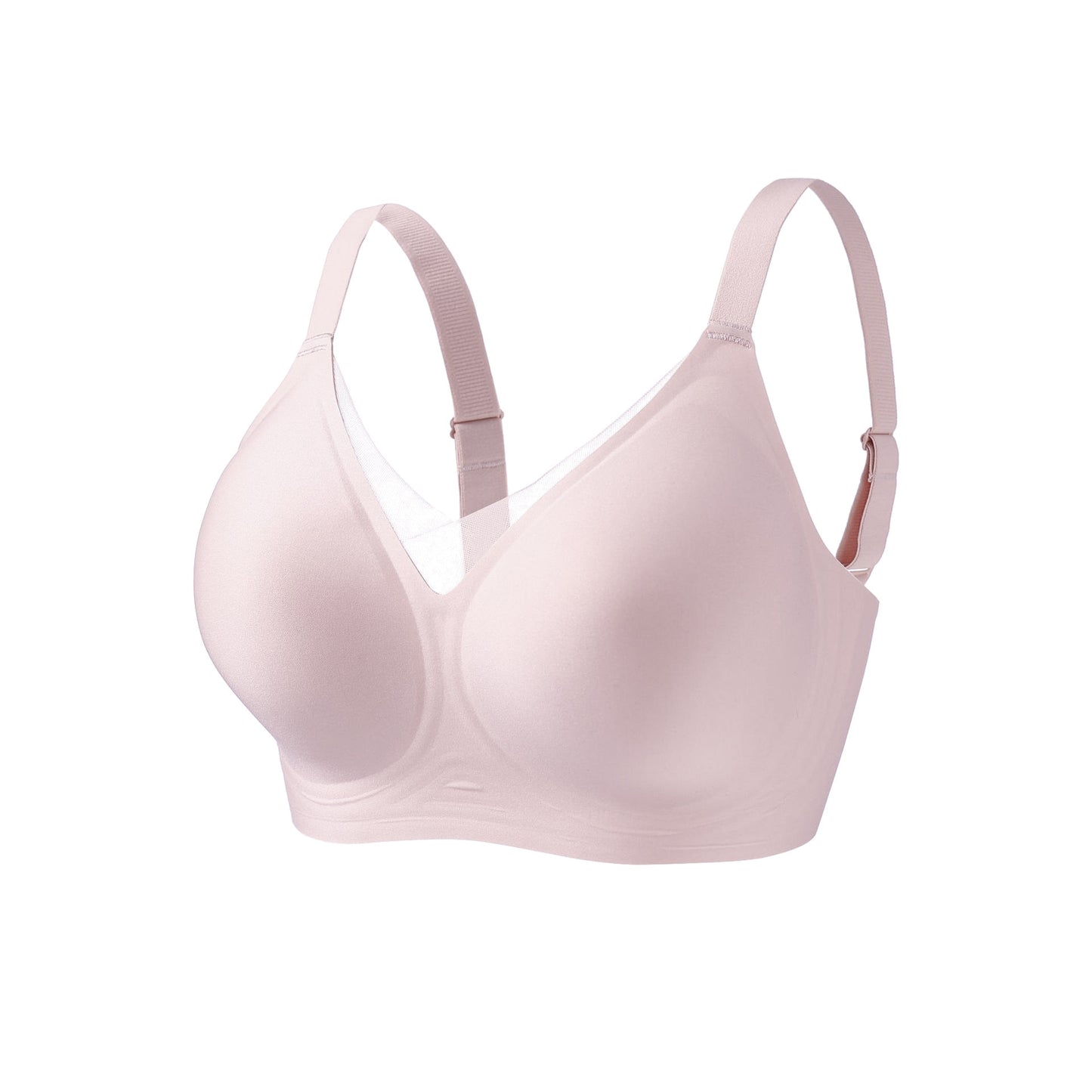 V-Neck Mesh Seamless Minimizer
