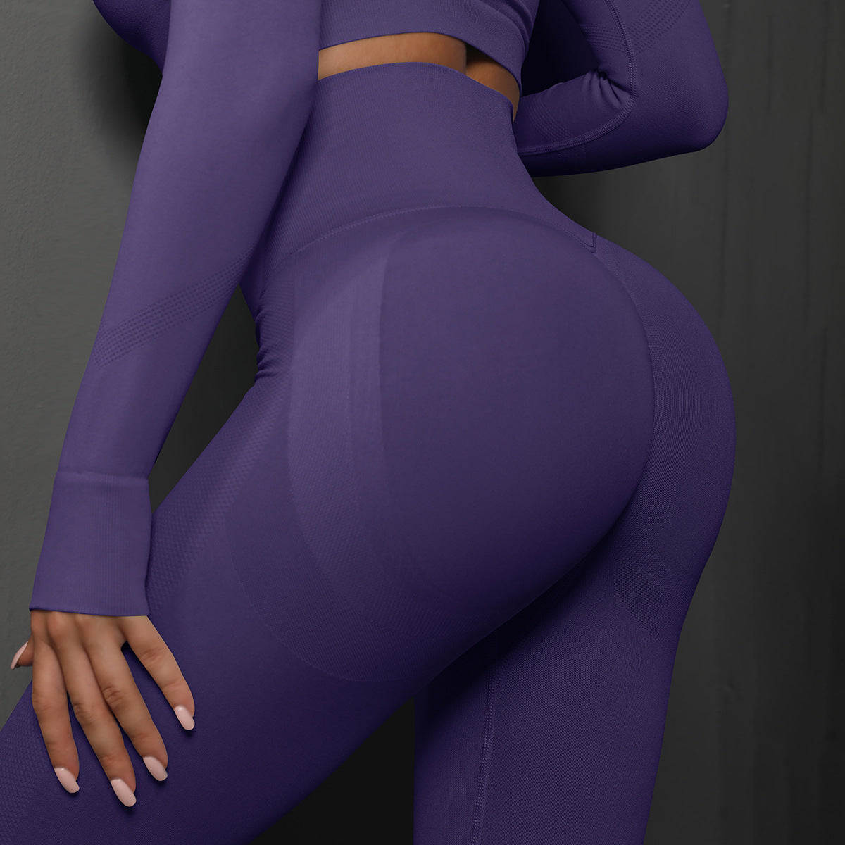 Seamless High-Waist Yoga Pants