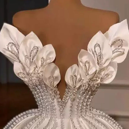 Beaded light luxury niche dress