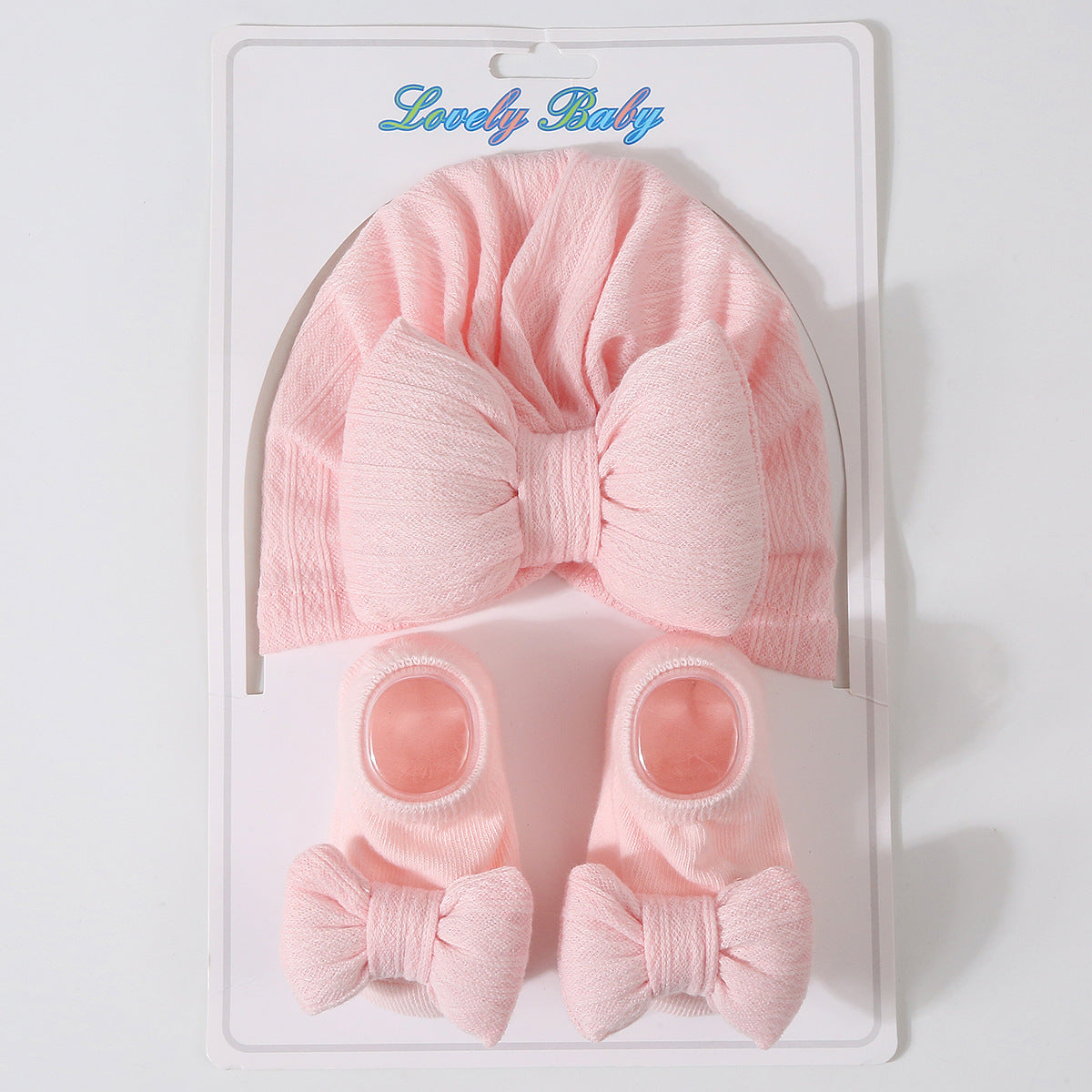 Newborn Knitted Hat & Socks Set