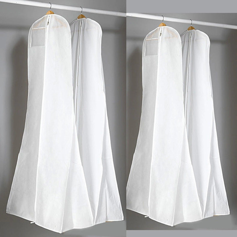 Wedding dress enlarged and lengthened trailing tail dust cover