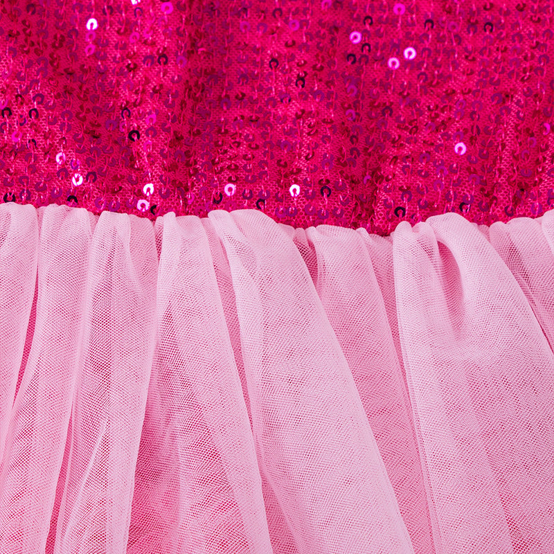 Rainbow Sparkle Princess Dress