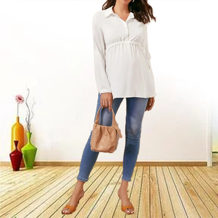 Essential V-Neck Maternity Top
