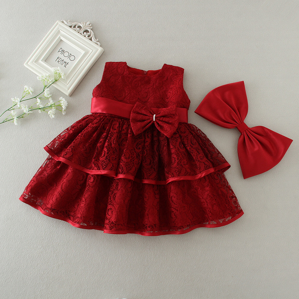 Little Darling Lace Princess Gown