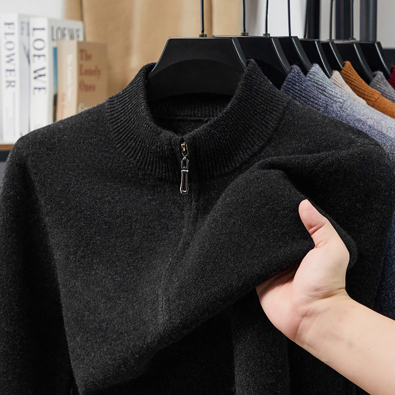 Zip Collar Sweater