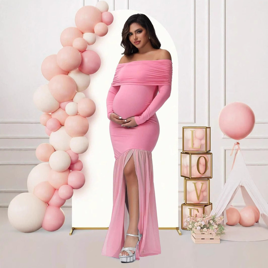 Goddess Glow Maternity Dress