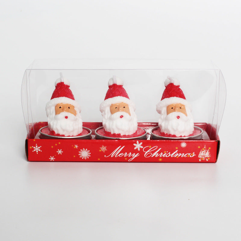 Christmas Candle Figurine Set
