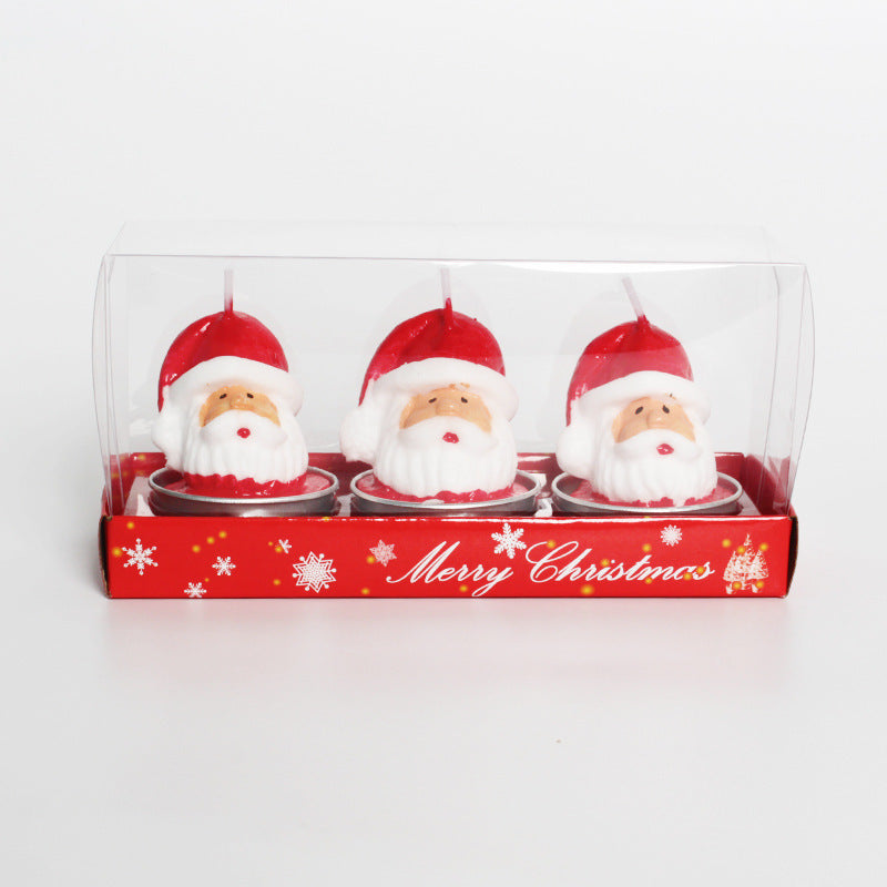 Christmas Candle Figurine Set