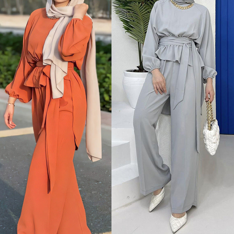 Women's Clothing Set - Two Piece Abaya