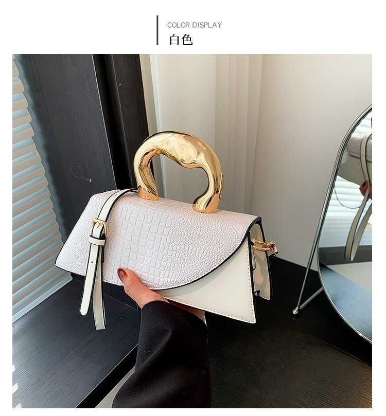 French-Inspired Shell Clutch Bag