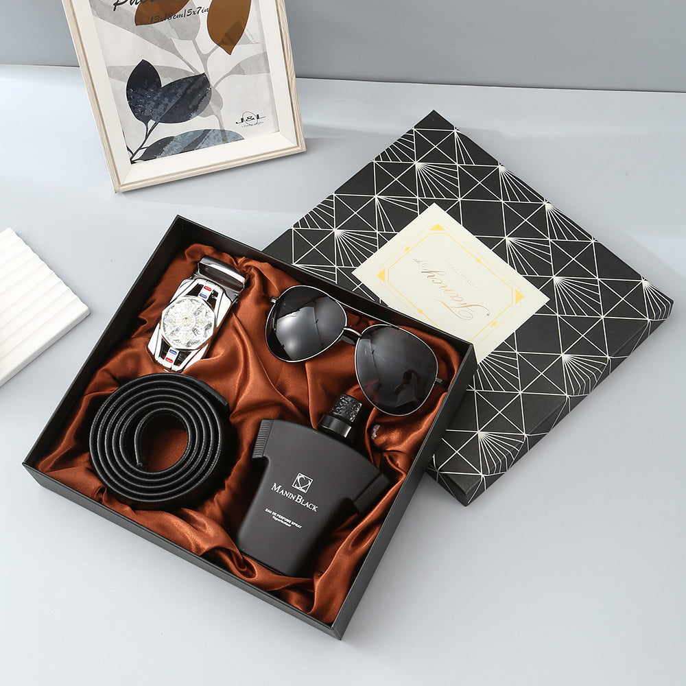 Cross-border business watch gift box