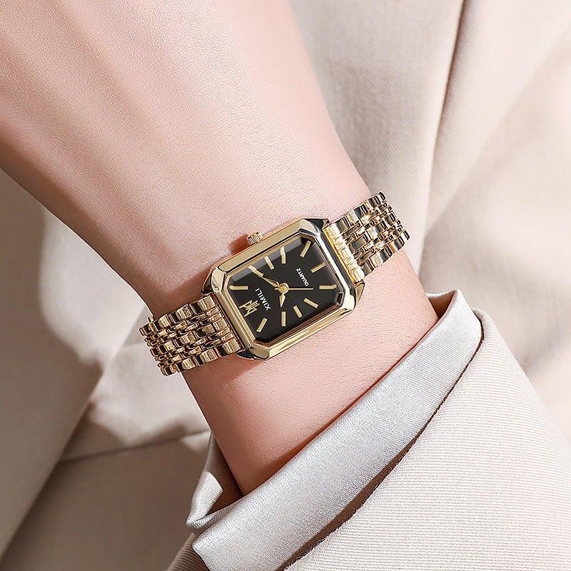 New Light Luxury Steel Belt Women's Watch