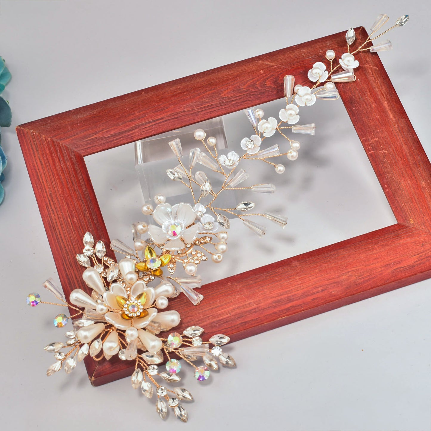 Bridal wedding dress accessories headband