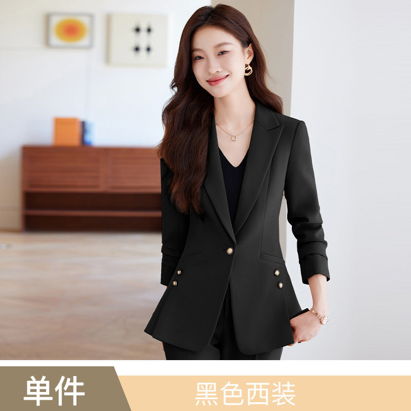 Women's long-sleeved professional suit trousers formal suit