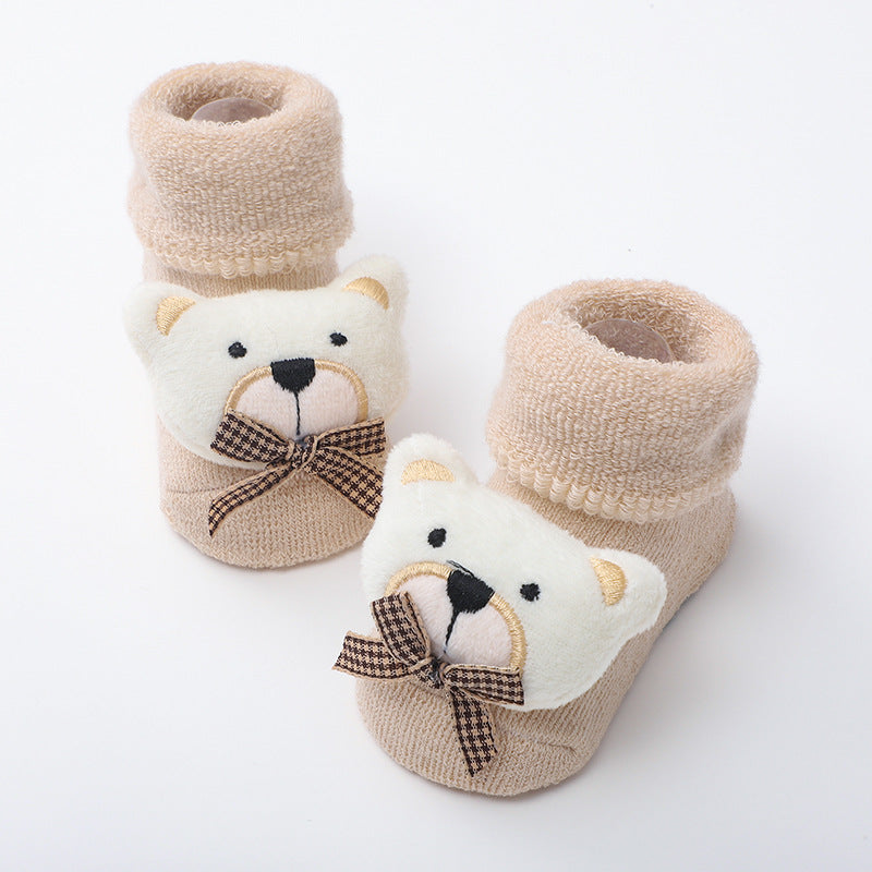 Cozy Terry Baby Socks