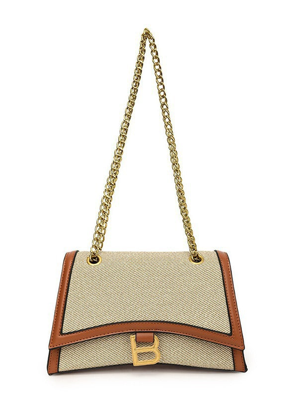 Designer Hourglass Shoulder Bag