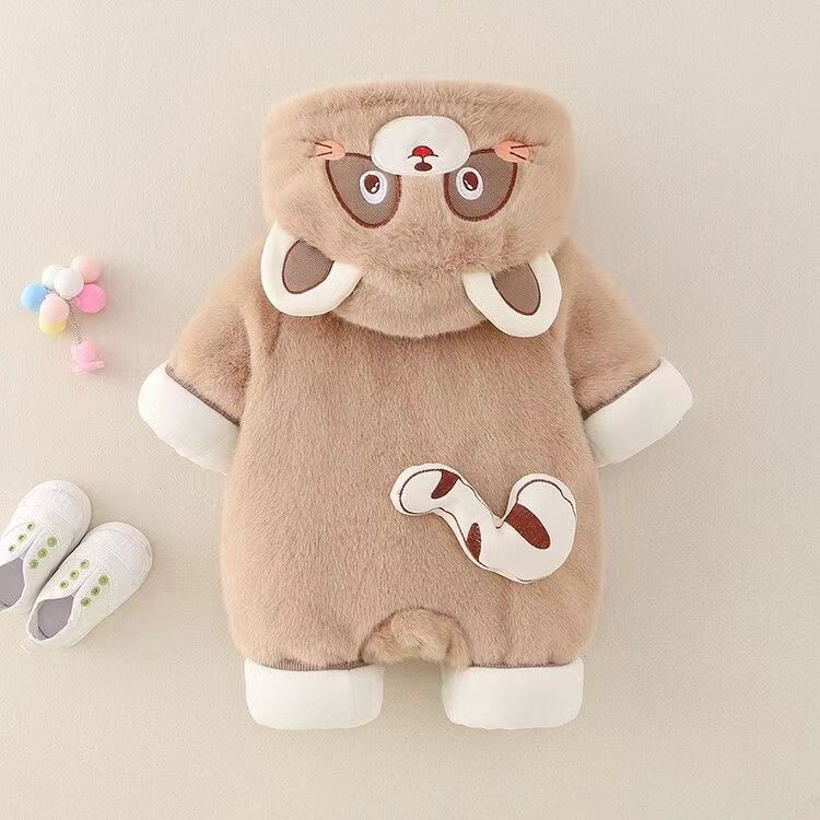Cozy Smart Bear Jumpsuit