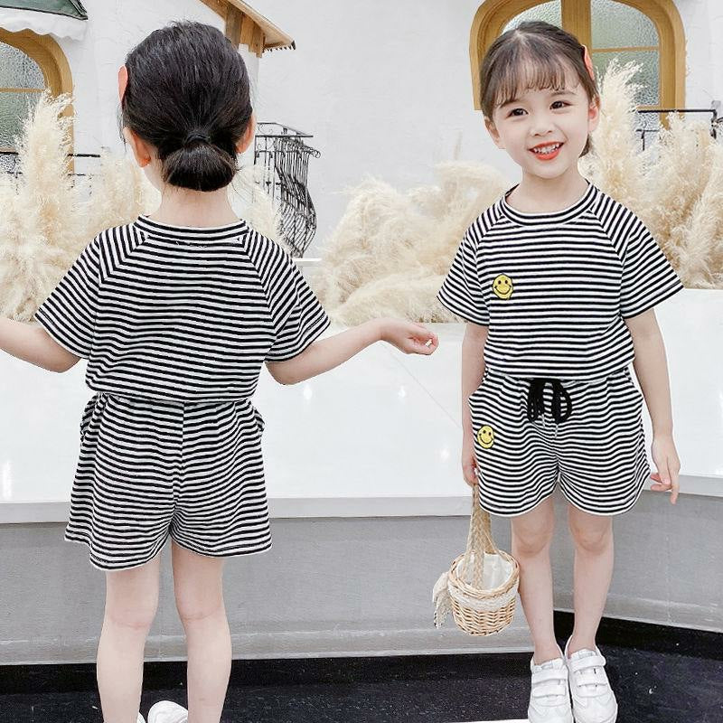 Smiley Stripe Summer Set