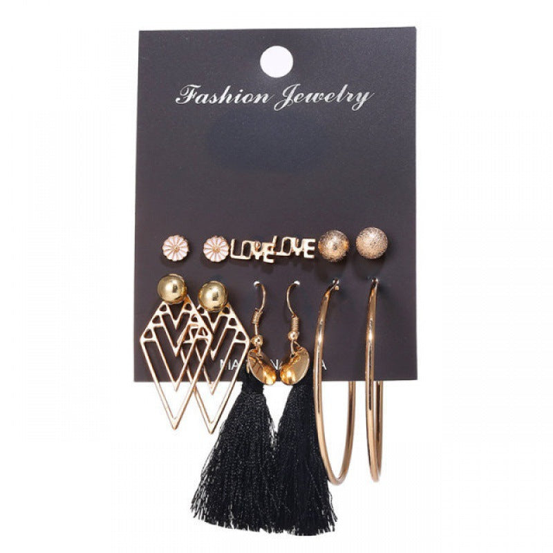 Shiny Gold Earrings for Women Girls