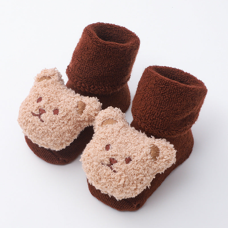 Cozy Terry Baby Socks