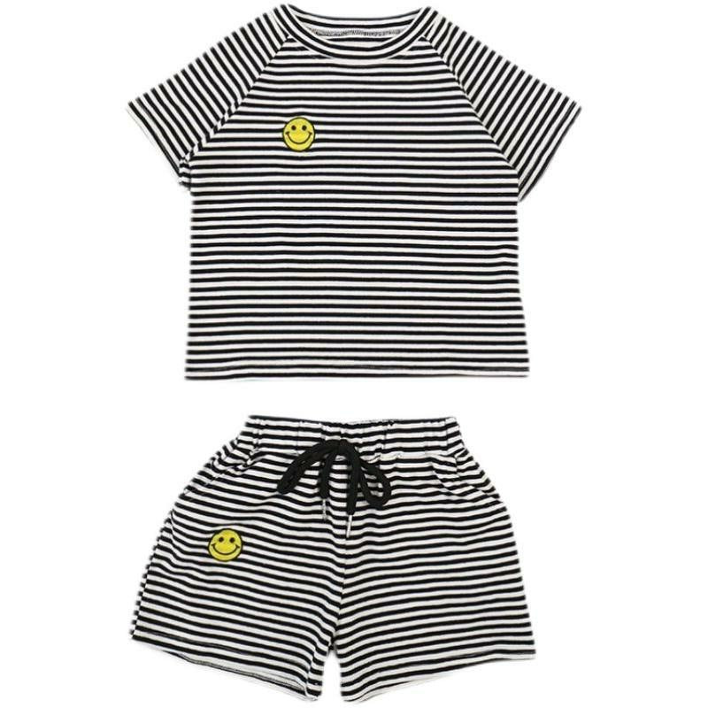 Smiley Stripe Summer Set