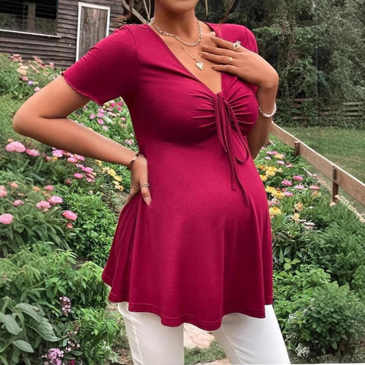 Effortless Elegance Maternity Dress