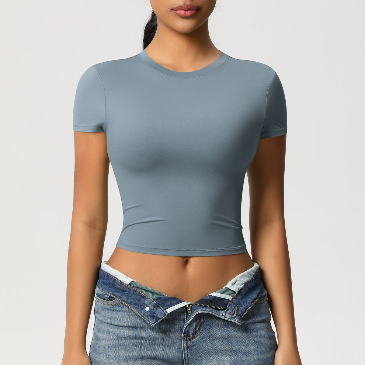 Quick-Dry Fitness Yoga T-Shirt