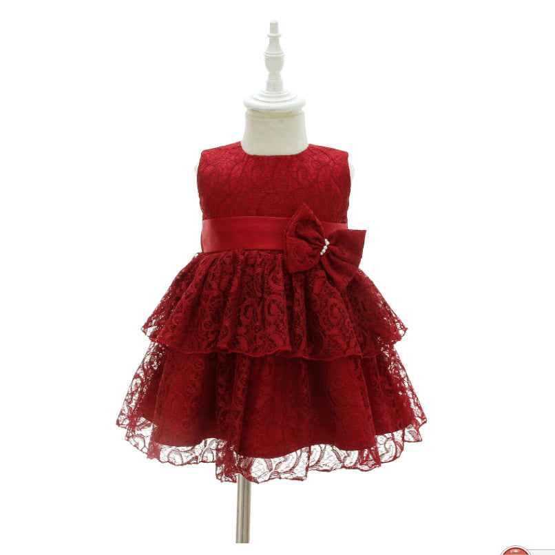 Little Darling Lace Princess Gown