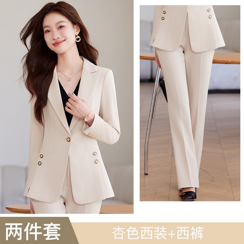 Women's long-sleeved professional suit trousers formal suit