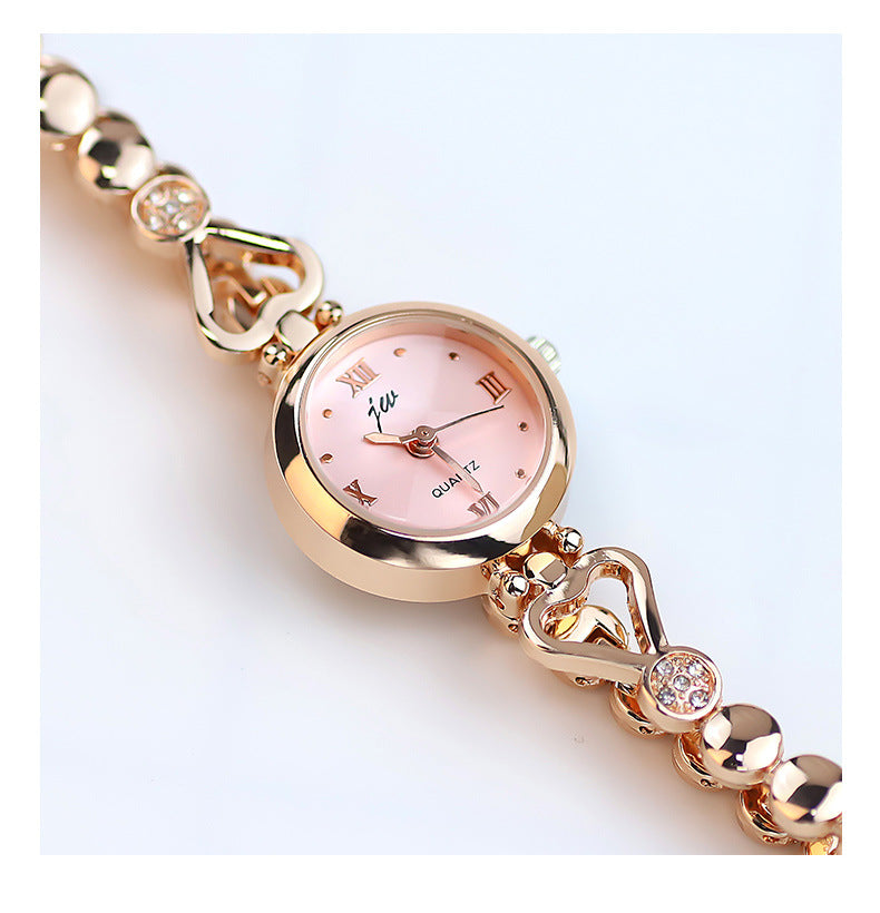 New fashion watch ladies steel belt