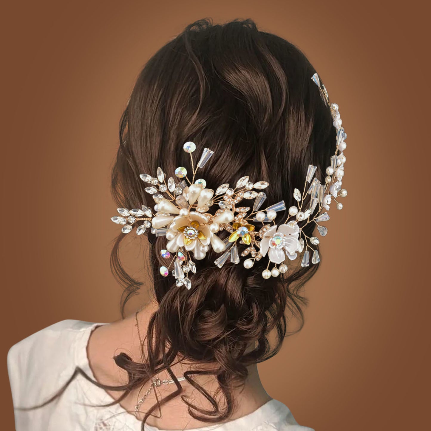 Bridal wedding dress accessories headband