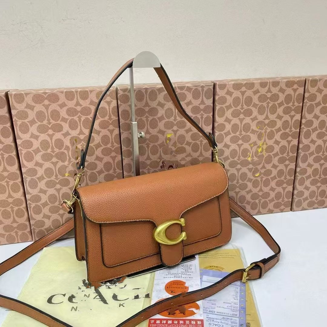 Elegant Lychee Texture Shoulder Bag