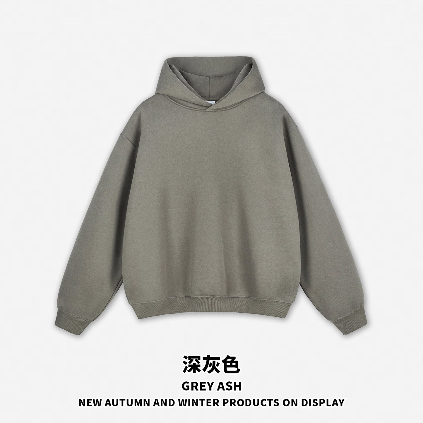 RS Menswear | Boxy Fit Heavyweight Cleanfit Hoodie for Men