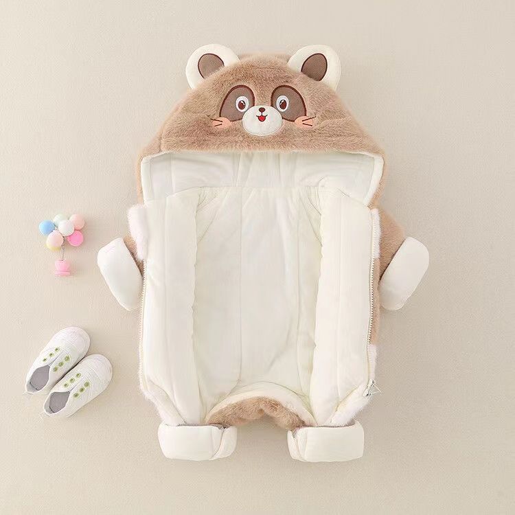 Cozy Smart Bear Jumpsuit