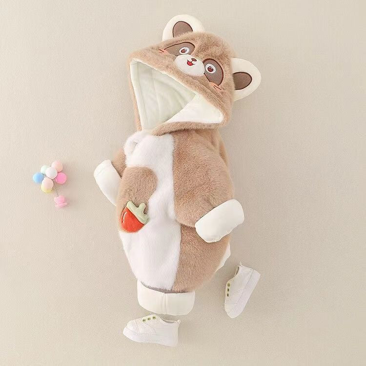 Cozy Smart Bear Jumpsuit
