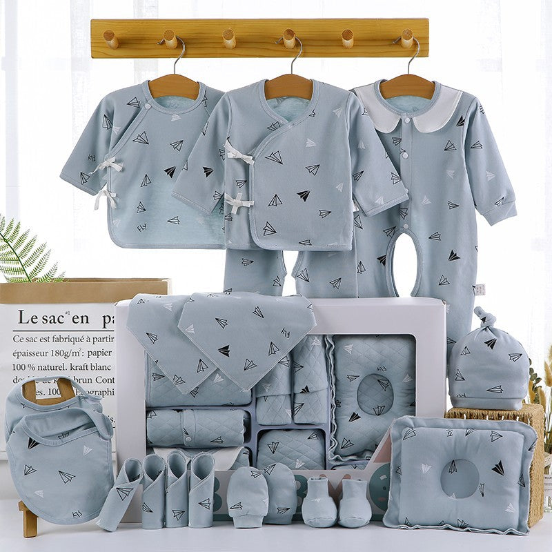 Newborn Cotton Basics Set 4-Season Everyday Essentials
