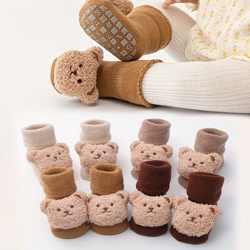 Cozy Terry Baby Socks