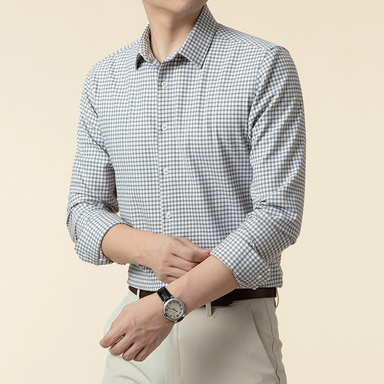 Metro Grid Dress Shirt