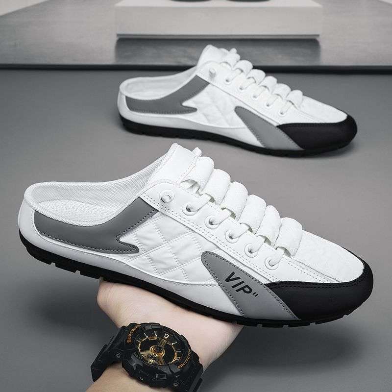 Men's Summer Breathable Slip-On Canvas Shoes