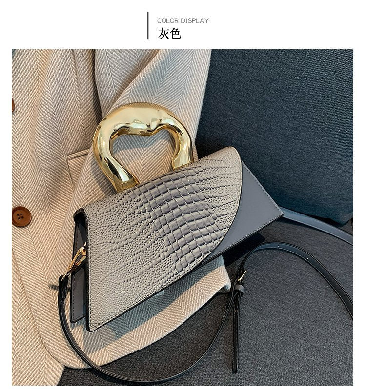 French-Inspired Shell Clutch Bag