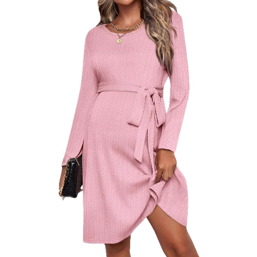 Timeless A-Line Maternity Dress