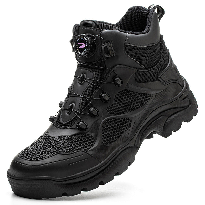 Smashing High-Top Safety Boots – Anti-Puncture & Wear-Resistant Work Shoes