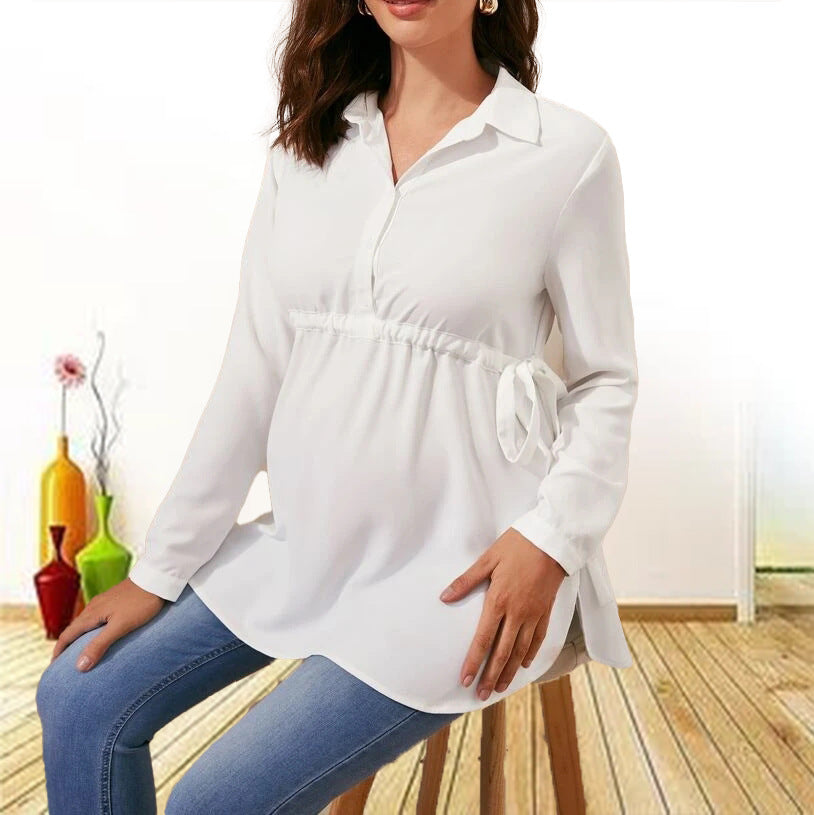 Essential V-Neck Maternity Top